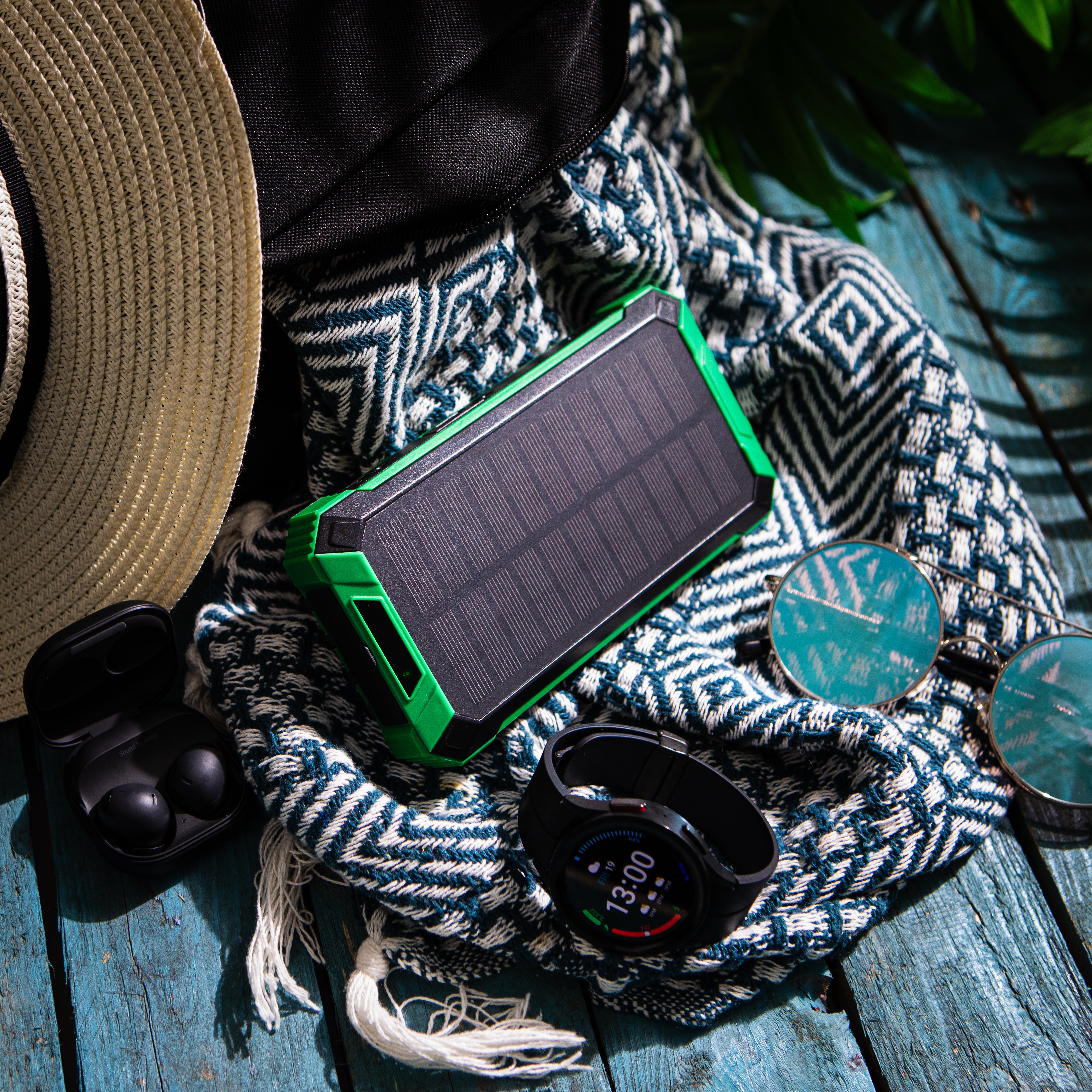 Solar Powered 20,000mAh Charger